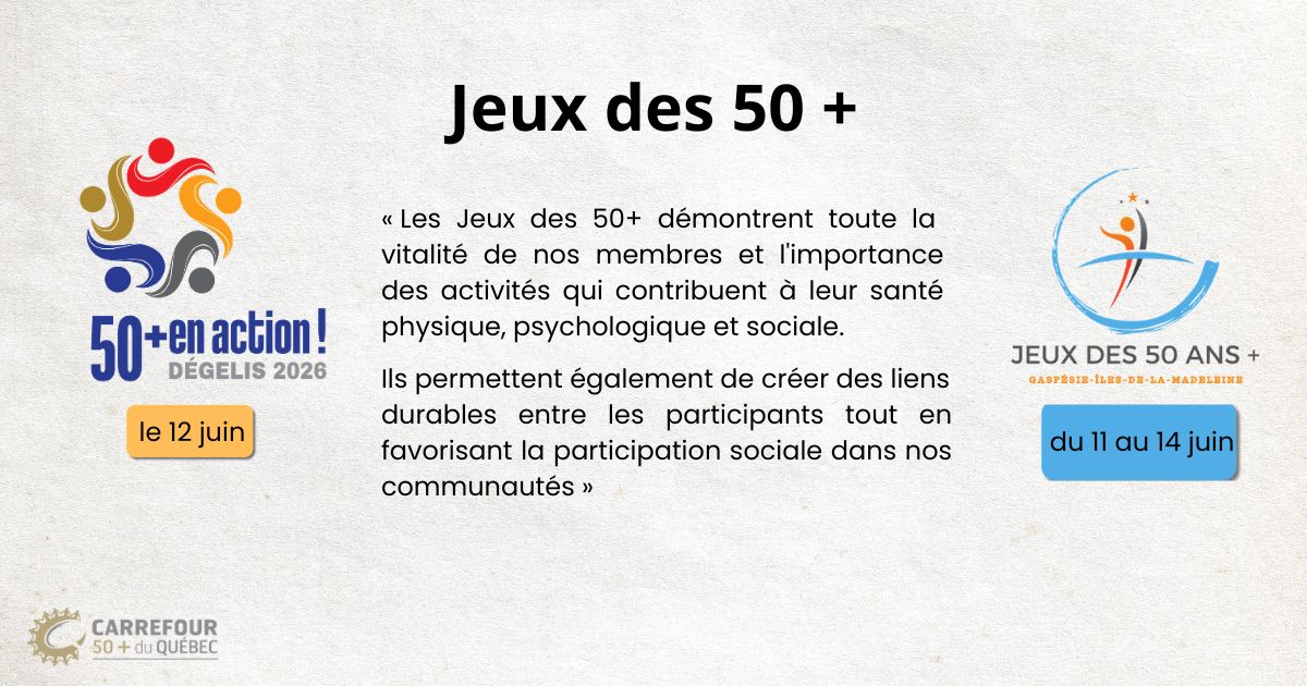 Jeux 50+ 2026